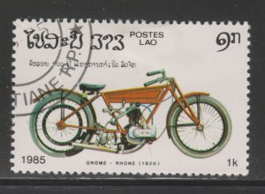 Laos 621 Motorcycle 1985