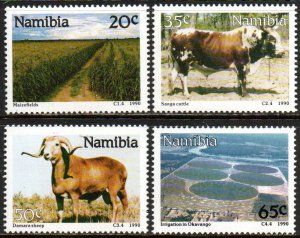 Namibia Sc #670-673 MNH