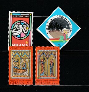 Ghana 544-547 Set MNH Christmas