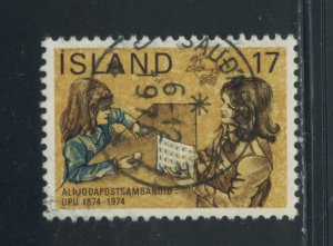 Iceland 474  Used (5