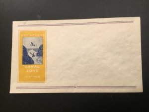 ICOLLECTZONE US Canal Zone Blank Cachet Cover (D300)