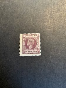 Stamps Fern Po Scott #136 hinged