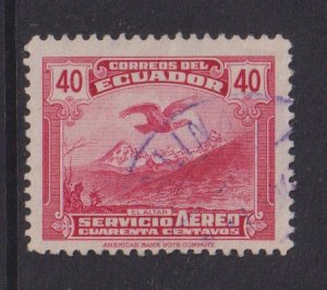 Ecuador   #C53  used 1946  birds 40c