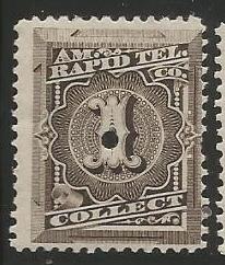 U.S. Scott #1T9 Telegraph Stamp - Used Single