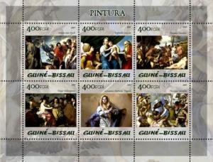 Guinea-Bissau 2005 PRADO MUSEUM PAINTINGS Sheet Perforated Mint (NH)