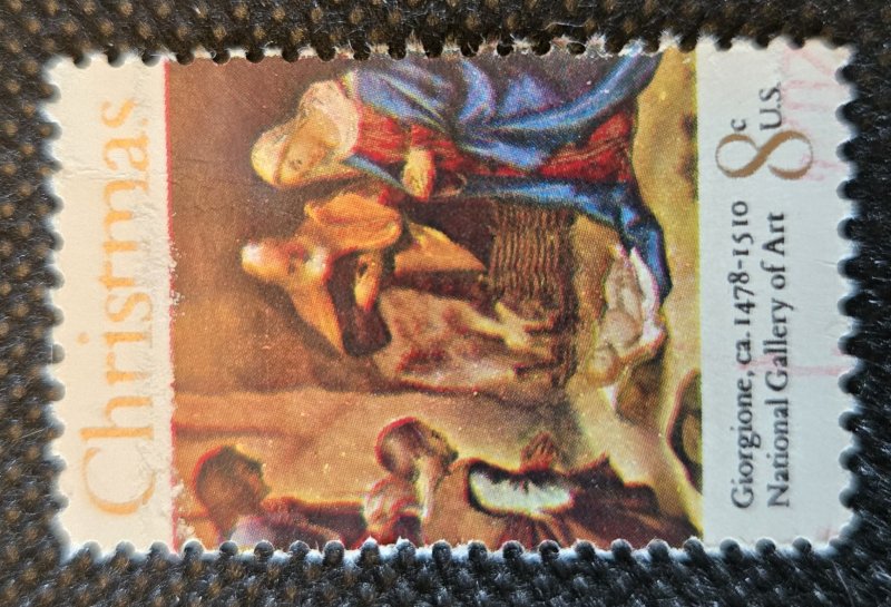 USA, 1971, Giorgione's Nativity, #1444, SCV $.25