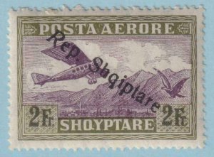 ALBANIA C13 AIRMAIL  MINT HINGED OG * NO FAULTS VERY FINE! - ANR