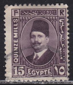 Egypt 140 King Fuad 1934