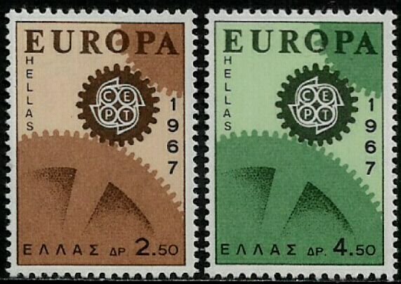 Greece #891-2 MNH Set - Europa