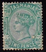 Tasmania #61, unused