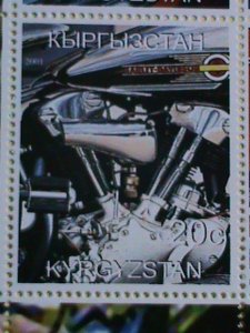 KYRGYZSTAN STAMP :HARLEY DAVIDSON MOTORCYCLES MNH   SHEET, VERY RARE