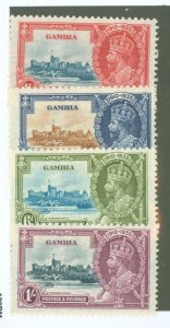 Gambia #125-128 Unused Single (Complete Set)