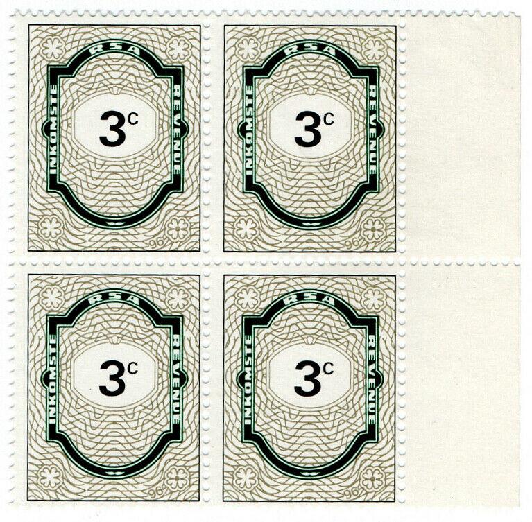 (I.B) South Africa Revenue : Duty Stamp 3c