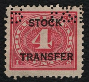 #RD3 4c Stock Transfer, Used [11] **ANY 5=FREE SHIPPING**