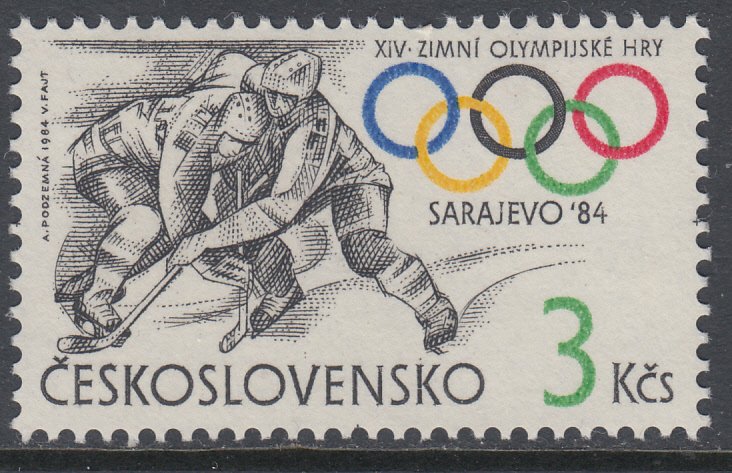 Czechoslovakia 2496 Olympics MNH VF