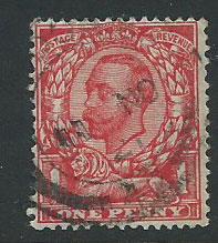 GB GV Downey Head SG 349  Used light crease shows on reverse