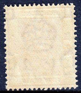 HONG KONG — SCOTT 162a (SG 153a) — 1945 50c KGVI P14½X14 — MNH — SCV $20