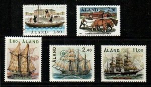 Aland Scott 29-33 Mint NH (1988 Comm. Year Set) - CV $20.50