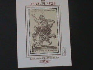 HUNGARY-1978-FAMOUS PAINTING-BY A.DURER  MNH S/S VERY FINE-LAST ONE