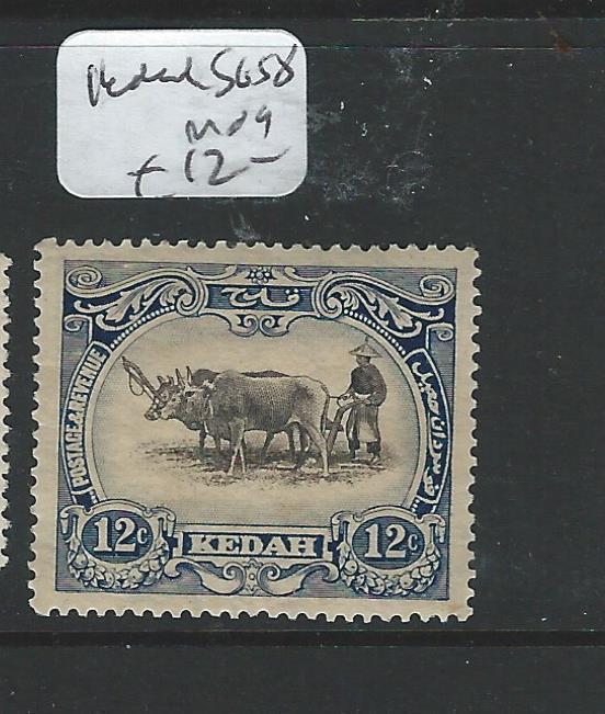 MALAYA KEDAH (P2702B) COW 12C  SG 58  MOG