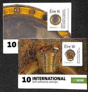 Ireland 2018, Definitives, 2 booklets s-a, MNH