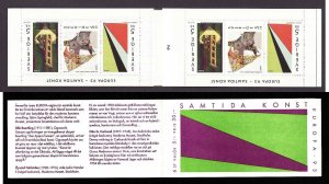 Sweden-Sc#2019a-unused NH Europa complete booklet-Contemporary Art