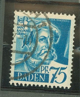 Germany/Baden (5N) #5N11 Used Single