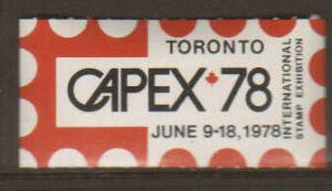 1978 CAPEX Toronto Label
