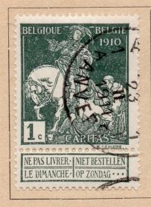 Belgium 1910 Early Issue Fine Used 1c. 213964