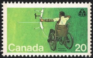 Canada SC#694 20¢ Olympiad for the Physically Disabled (1976) MNH