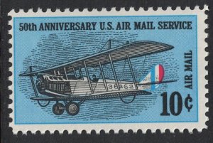 United States; #C74 Curtiss Jenny 10c 1968; Mint Never hinged MNH BOB