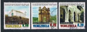 Venezuela 947-50 Short Set - 950 Used Churches (V0250)