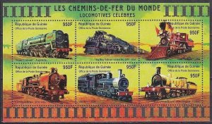 2001 Guinea 3091-3096KL Locomotives 23,50 €