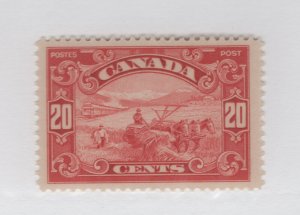 CANADA  #157 VFNH large margins trivial gum bends