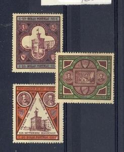 San Marino Scott 29-31 Mint hinged (Catalog Value $98.75)