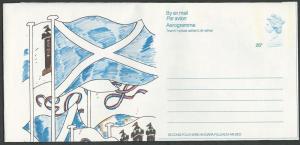 Great Britain-Scotland  Edinburgh Festival Aerogramme 1984 (1) Mint