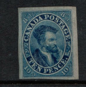 Canada #7 Very Fine+ Mint Artfully Restored **With Certificate**