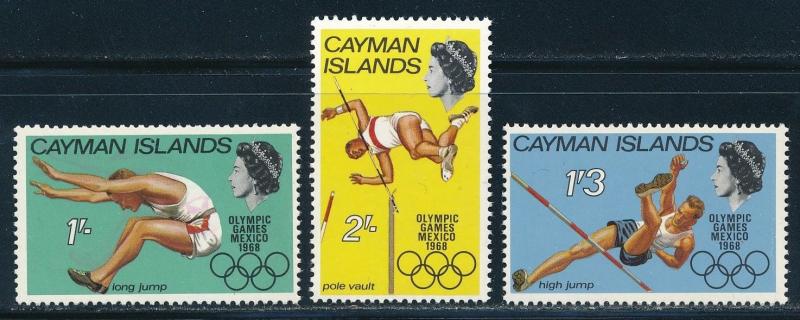 Cayman - Mexico Olympic Games MNH Set (1968)