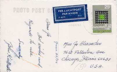 Netherlands, Airmail