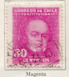 Chile 1931-34 Early Issue Fine Used 30c. 097999