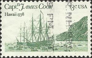 # 1733 USED CAPT.COOK'S SHIP