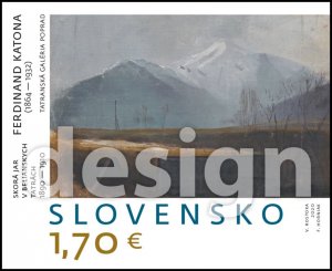 Stamps Slovakia 2020. - ART: Фердинанд Катона (1864-1932)