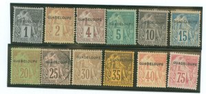 Guadeloupe #14-25 Unused Single