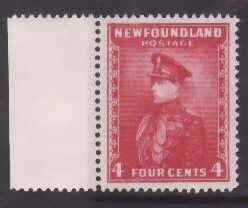 Newfoundland-Sc#189- id22-unused NH og 4c Prince of Wales-1932-7-