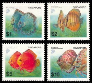 Singapore 2002 Scott #1018-1021 Mint Never Hinged