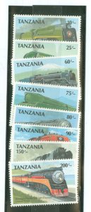 Tanzania #478-85 Mint (NH) Single (Complete Set)