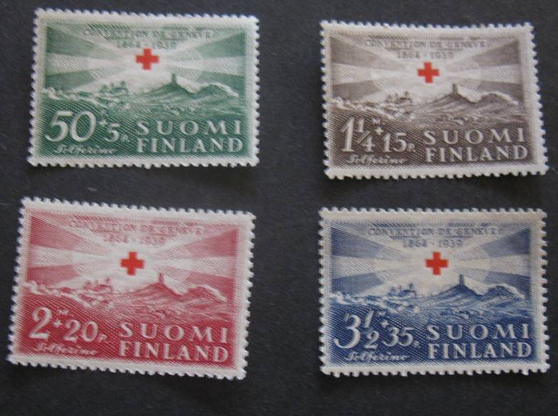 Finland #B35-B38 (Set) MLH- SCV=$16.70