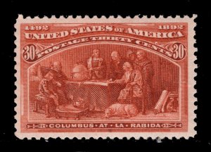 MOMEN: US STAMPS #239 MINT OG H VF/XF LOT #86367**