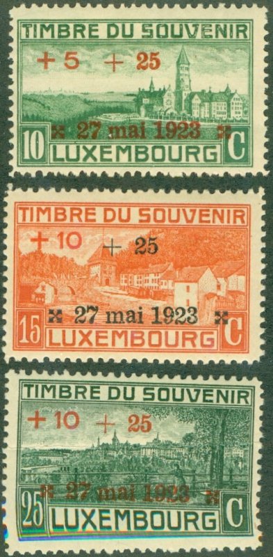 Luxembourg B4-6 MH BIN $2.00