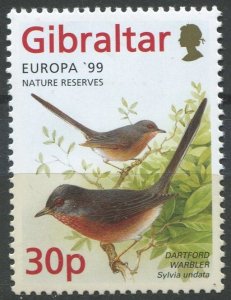 Gibraltar  Sc#795 MNH, 30p multi, Europa (C.E.P.T.) 1999 - Parks and Gardens ...